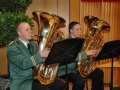 Christian Terhaar und Stefan Naber auf der Tuba